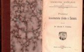 kniha Počátky konstitučního života v Čechách, Nákladem Rozhledů (Jos. Pelcla) 1898