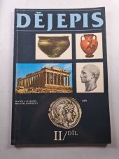 kniha Dějepis. II. díl - Pravěk a starověk pro základní školy., Státní pedagogické nakladatelství 1991