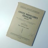 kniha Contes populaires français Pohádky. Pro střední školy československé s poznámkami a slovníčkem, Šolc a Šimáček 1931