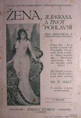 kniha Žena, její krása a život pohlavní [Ženy sebeochrana a pohlavní zdravověda], Rudolf Storch 1928