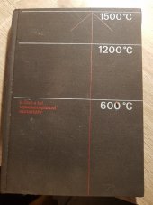 kniha Vysokoteplotní materiály Určeno [též] posl. vys. a prům. škol strojních, hutních, chem. a elektrotechn., SNTL 1966