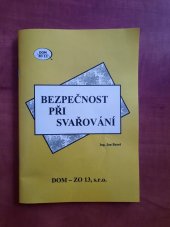 kniha Bezpečnost při svařování , DOM 2018