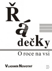 kniha Řádečky O roce na vsi, Nová Forma 2015