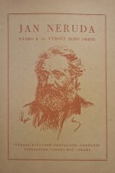 kniha Jan Neruda Pásmo k 55. výročí jeho smrti, Kult. prop. odd. ÚV KSČ 1946