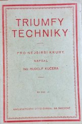 kniha Triumfy techniky, O. Girgal 1923