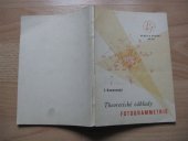 kniha Theoretické základy fotogrammetrie, Jednota československých matematiků a fysiků 1948