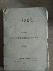 kniha Z lásky Román, František Bukovský 1883