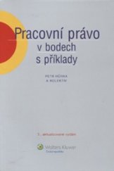 kniha Pracovní právo v bodech s příklady, Wolters Kluwer 2012