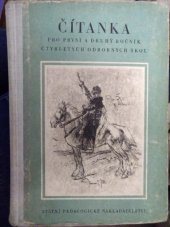 kniha Čítanka pro 1. a 2. ročník čtyrletých odborných škol, SPN 1959