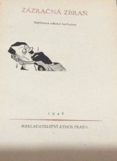 kniha Zázračná zbraň Stephenova válečná karikatura, Athos 1946