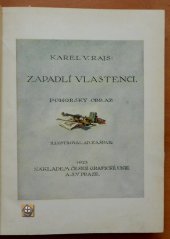 kniha Zapadlí vlastenci pohorský obraz, Česká grafická Unie 1923