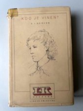 kniha KDO JE VINEN?, LIDOVÁ KNIHOVNA SVOBODA 1952