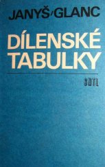 kniha Dílenské tabulky Techn. tabulky pro 1., 2. a 3. roč. o[db.] u[čilišť] a u[čňovských] š[kol] všech učeb. oborů skupiny-strojírenství, SNTL 1972