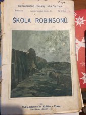 kniha Škola robinsonů, Nakladatelství B. Kočího v Praze 1907