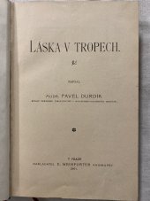 kniha Láska v tropech, Weinfurter 1901