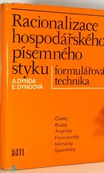 kniha Racionalizace hospodářského písemného styku formulářová technika : česky, rusky, anglicky, francouzsky, německy, španělsky, SNTL 1981