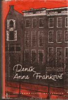 kniha Deník Anne Frankové 14. června 1942-1. srpna 1944 = (Het Achterhuis), Melantrich 1956