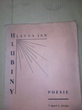 kniha Hlubiny poesie, s.n. 1937