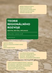 kniha Teorie regionálního rozvoje Nástin, kritika, implikace, Karolinum  2020