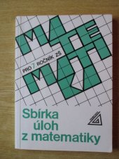 kniha Sbírka úloh z matematiky pro 7. ročník základní školy, Prometheus 1995