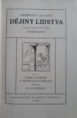 kniha Dějiny lidstva, B. Kočí 1929