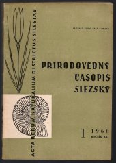 kniha Přírodovědný časopis slezský čtvrtletník pro vědy přírodní, Slezský ústav ČSAV 1960