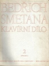 kniha Bedřich Smetana  Klavírní Dílo 2 - Polky, Melantrich 1944