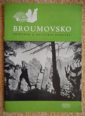 kniha Broumovsko Přírodní a kulturní památky, Sportovní a turistické nakladatelství 1964