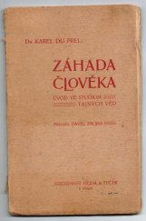 kniha Záhada člověka Úvod ve studium tajných věd, Hejda a Tuček 1904