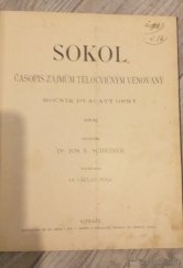 kniha Sokol Časopis zájmům tělocvičným věnovaný, Pražská tělocvičná jednota Sokol 1902