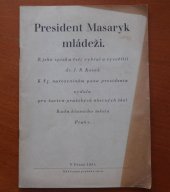 kniha President Masaryk mládeži, Pražská obec 1935