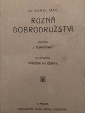 kniha Různá dobrodružství, Alois Hynek 1920