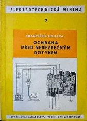 kniha Ochrana před nebezpečným dotykem, SNTL 1955