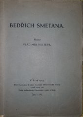 kniha Bedřich Smetana, Nový lid 1924