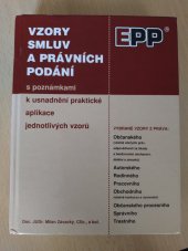 kniha Vybrané vzory smluv a právních podání s poznámkami, Informační centrum podnikatelů 1998