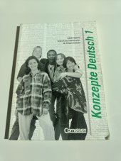 kniha Konzepte Deutsch 1 Arbeitsbuch, Cornelsen Verlag GmbH & Co 1995