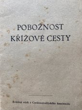 kniha Pobožnost křížové cesty, G. Francl 1928