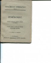 kniha Zeměkoule Přehled zeměpisný, politický, přírodní i hvězdářský, S. Hrnčíř 1920