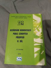 kniha Oceňování nemovitostí podle cenových předpisů II.dil, Vysoká škola ekonomická v Praze 2010