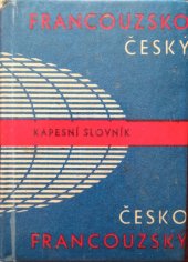 kniha Francouzsko-český a česko-francouzský kapesní slovník, SPN 1972