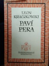 kniha Paví pera Román, Československý spisovatel 1949