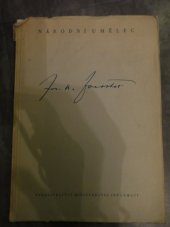 kniha Národní umělec Josef Bohuslav Foerster, Ministerstvo informací 1948