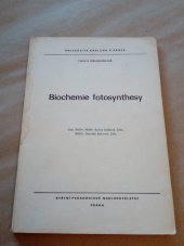 kniha Biochemie fotosynthesy, SPN 1982