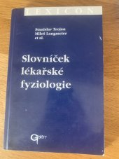 kniha Slovníček lékařské fyziologie, Galén 1999