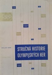 kniha Stručná historie Olympijských her, Olympia 1977