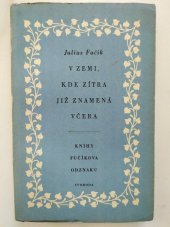 kniha V zemi, kde zítra již znamená včera, Svoboda 1950