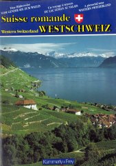 kniha Suisse romande Westschweiz, Horst Ziethen Verlag 1991