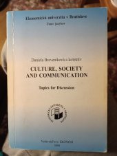 kniha Culture, Soviety and Communication Topics for Discussion, Ekonóm 2000