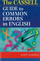 kniha Guide to Common Errors in English, Cassell 2000