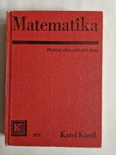 kniha Matematika - přehled učiva základní školy , SPN 1980